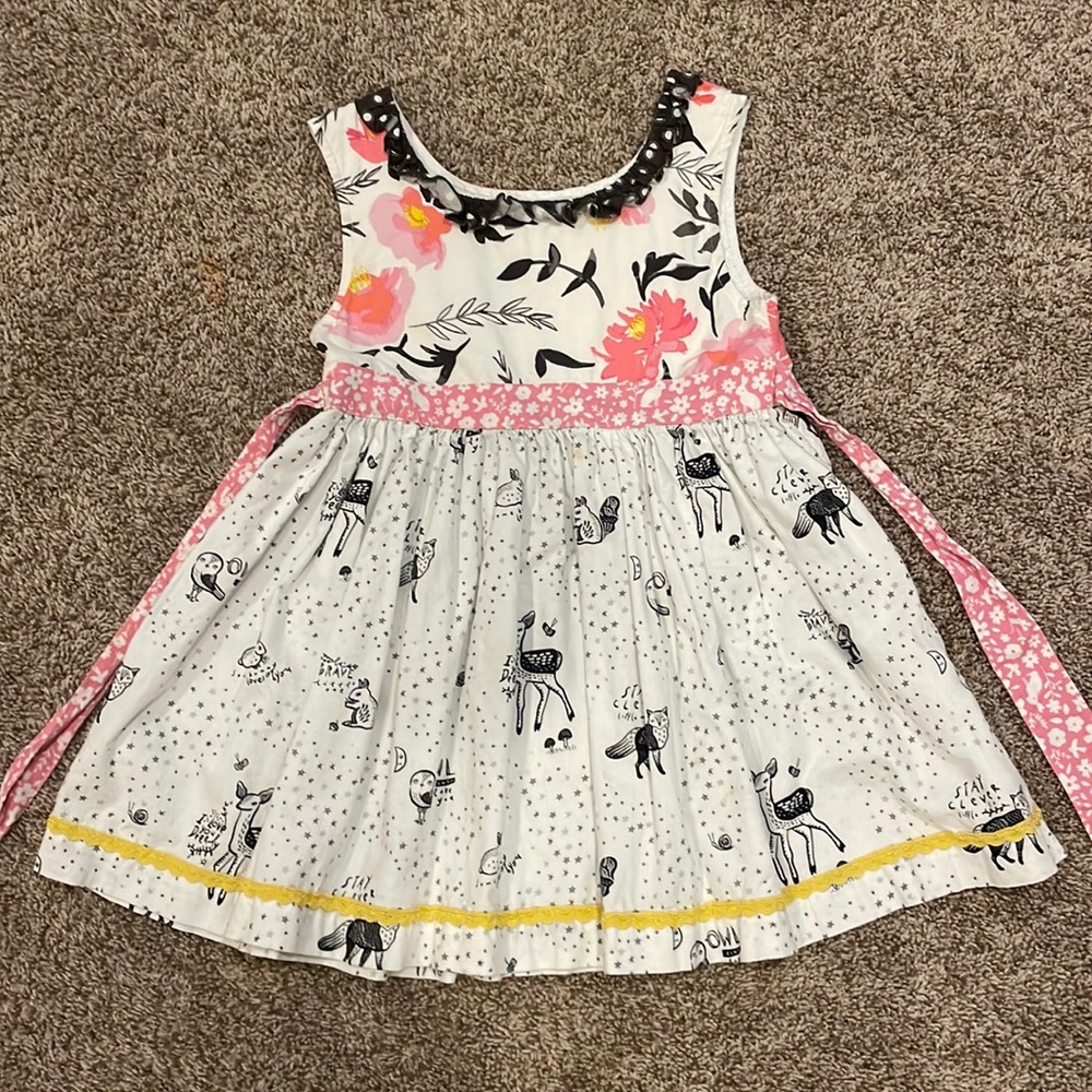 Size 8 Matilda Jane Platinum dress / tunic